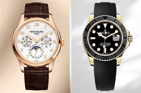 parte phillipe vs rolex|Patek Philippe vs Rolex.